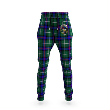 MacDonald of the Isles Hunting Modern Tartan Joggers Pants with Family Crest