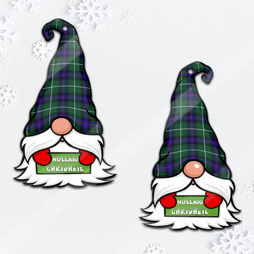 MacDonald of the Isles Hunting Modern Gnome Christmas Ornament with His Tartan Christmas Hat