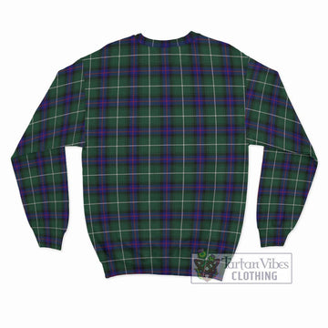 MacDonald of the Isles Hunting Modern Tartan Sweatshirt with Family Crest DNA In Me Style