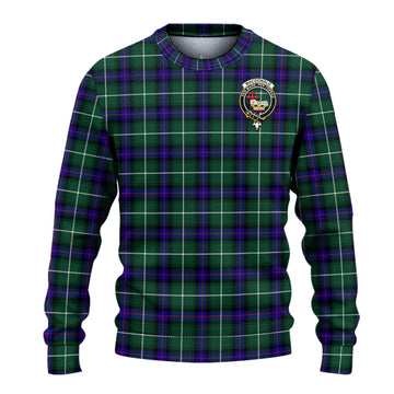 MacDonald of the Isles Hunting Modern Tartan Ugly Sweater with Family Crest