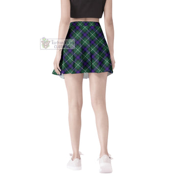 MacDonald of the Isles Hunting Modern Tartan Women's Plated Mini Skirt