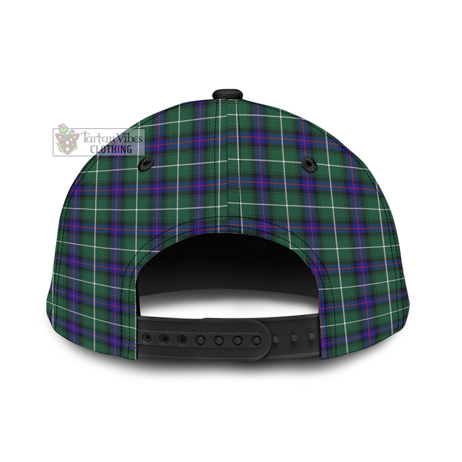 Tartan Vibes Clothing MacDonald of the Isles Hunting Modern Tartan Classic Cap with Family Crest In Me Style