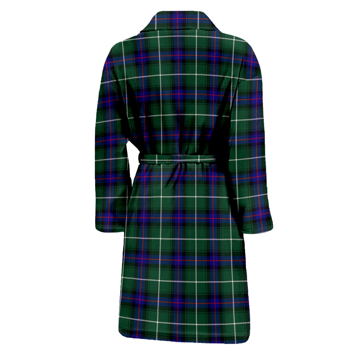 MacDonald of the Isles Hunting Modern Tartan Bathrobe with Family Crest - Tartan Vibes Clothing