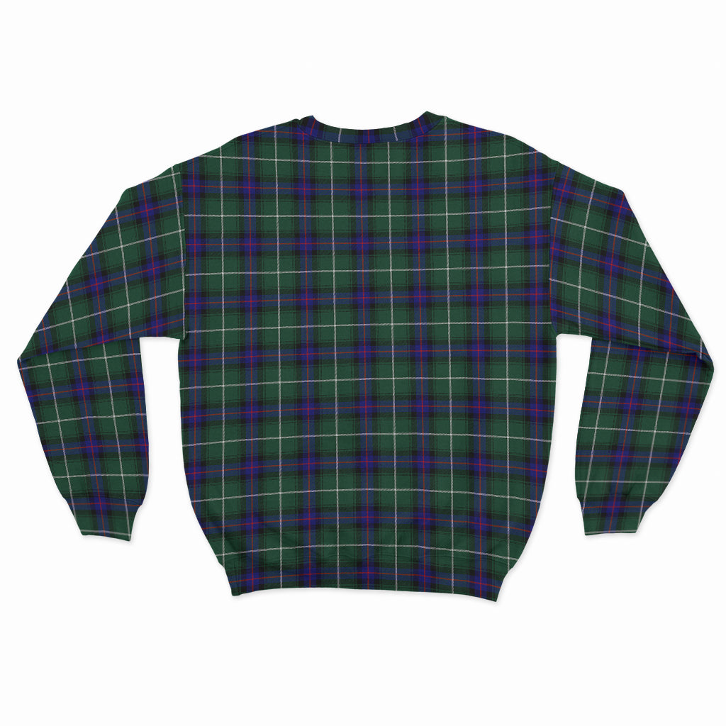 MacDonald of the Isles Hunting Modern Tartan Sweatshirt with Family Crest - Tartan Vibes Clothing