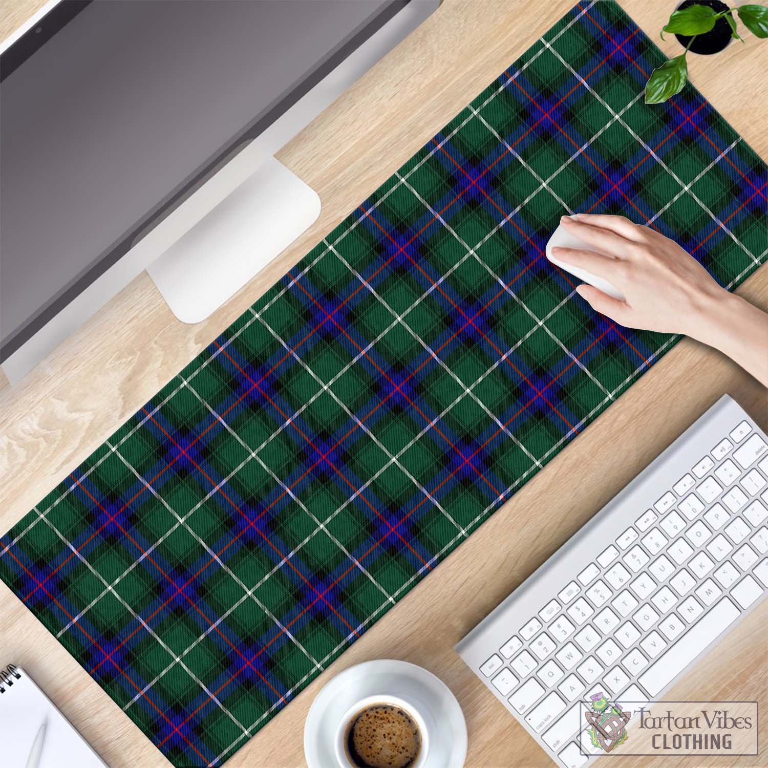 Tartan Vibes Clothing MacDonald of the Isles Hunting Modern Tartan Mouse Pad