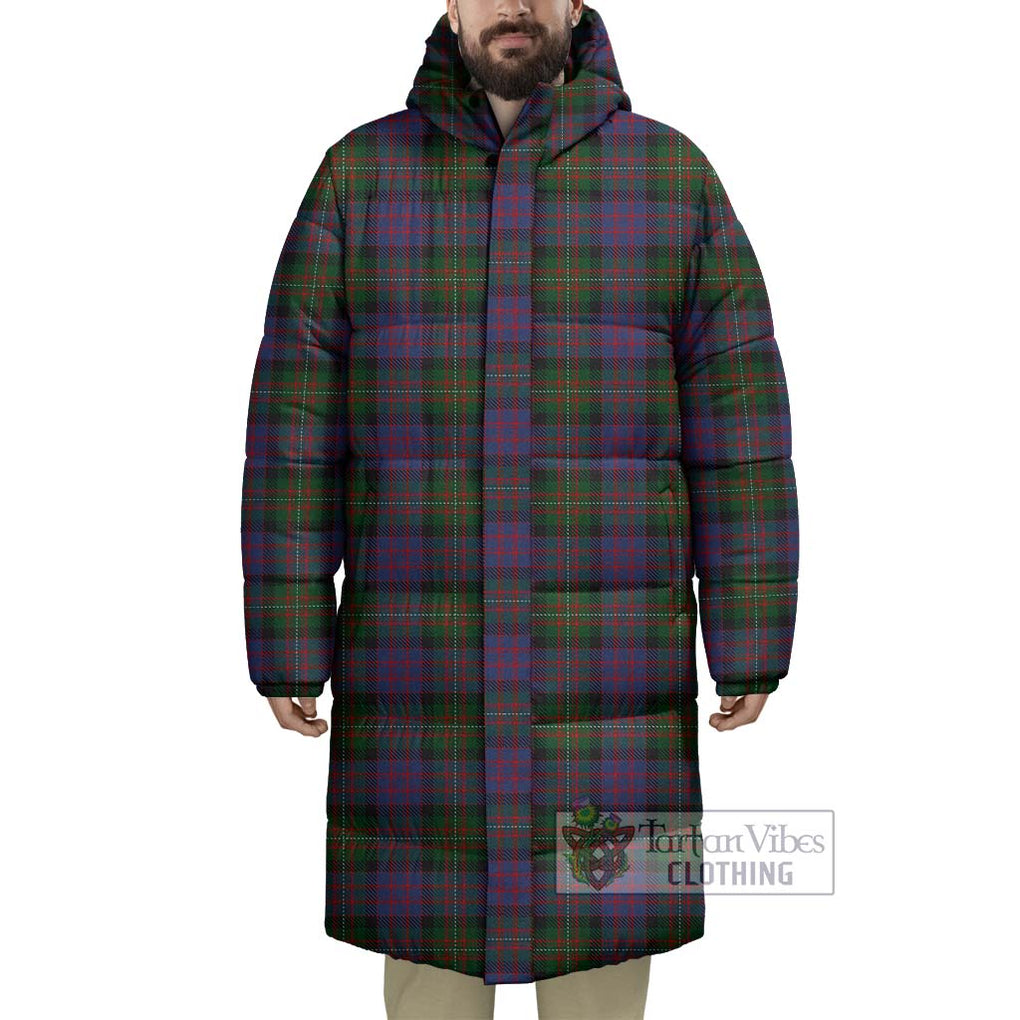 Tartan Vibes Clothing MacDonell (McDonell) Tartan Long Down Jacket