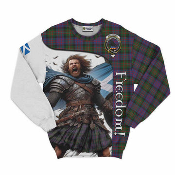 MacDonell (McDonell) Crest Tartan Sweatshirt Inspired by the Freedom of Scottish Warrior