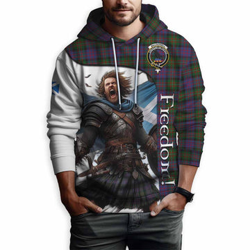 MacDonell (McDonell) Crest Tartan Hoodie Inspired by the Freedom of Scottish Warrior