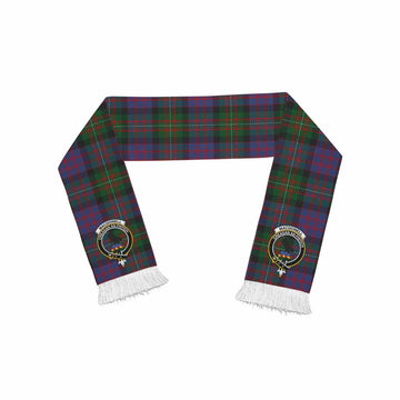 MacDonell (McDonell) Tartan Ruffneck Scarf with Family Crest One Size 67.7*6.7 inches - Tartan Vibes Clothing