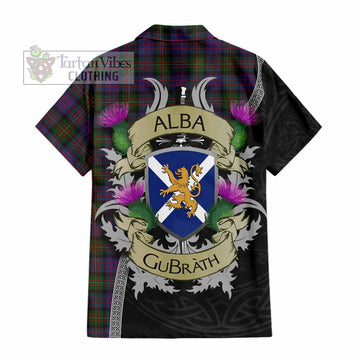 MacDonell (McDonell) Tartan Family Crest Hawaiian Shirt Lion Rampant Royal Thistle Shield Celtic Inspired - Tartan Vibes Clothing