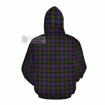 MacDonell (McDonell) Tartan Cotton Hoodie with Family Crest DNA In Me Style