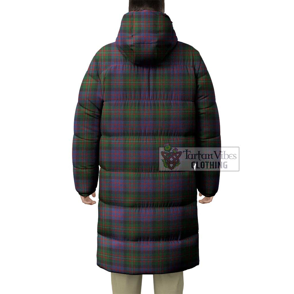 Tartan Vibes Clothing MacDonell (McDonell) Tartan Long Down Jacket