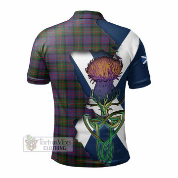 MacDonell (McDonell) Tartan Family Crest Polo Shirt Scottish Thistle Celtic Inspired - Tartan Vibes Clothing