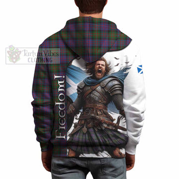 MacDonell (McDonell) Crest Tartan Hoodie Inspired by the Freedom of Scottish Warrior