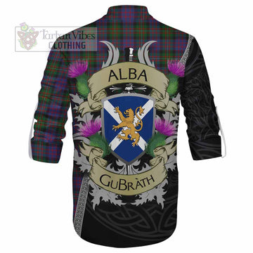 MacDonell (McDonell) Tartan Family Crest Ghillie Kilt Shirt Lion Rampant Royal Thistle Shield Celtic Inspired - Tartan Vibes Clothing