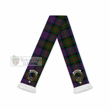 MacDonell (McDonell) Tartan Ruffneck Scarf with Family Crest - Tartan Vibes Clothing