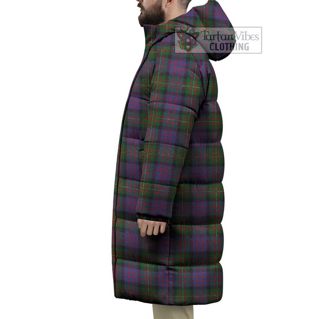 Tartan Vibes Clothing MacDonell (McDonell) Tartan Long Down Jacket