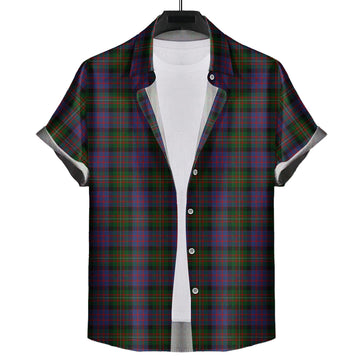 MacDonell (McDonell) Tartan Short Sleeve Button Down Shirt