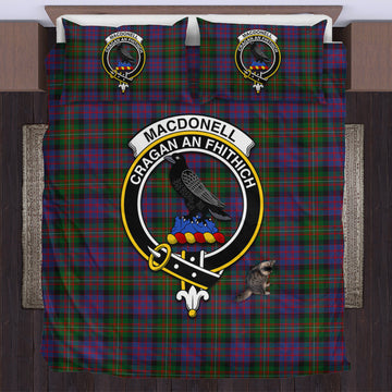 MacDonell (McDonell) Tartan Bedding Set with Family Crest