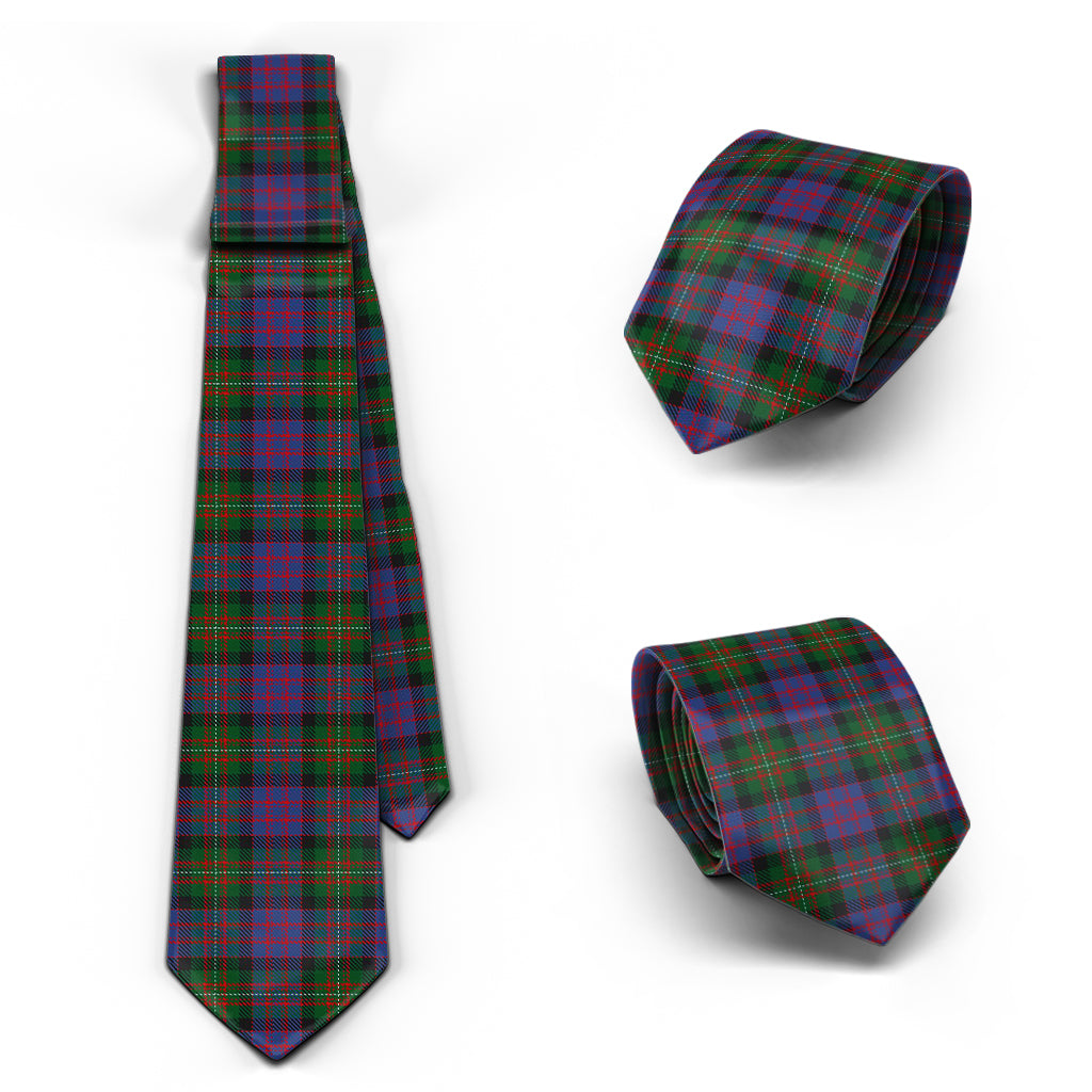 MacDonell (McDonell) Tartan Classic Necktie Necktie One Size - Tartan Vibes Clothing