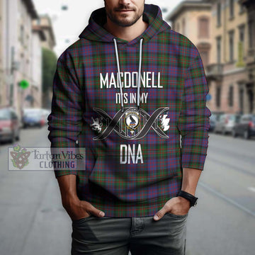 MacDonell (McDonell) Tartan Hoodie with Family Crest DNA In Me Style