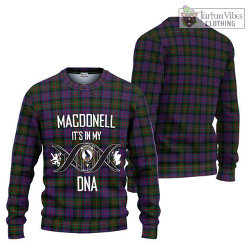 MacDonell (McDonell) Tartan Ugly Sweater with Family Crest DNA In Me Style