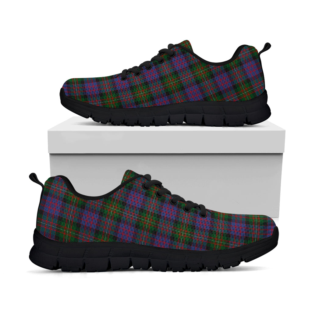 MacDonell (McDonell) Tartan Sneakers Kid's Sneakers - Tartan Vibes Clothing