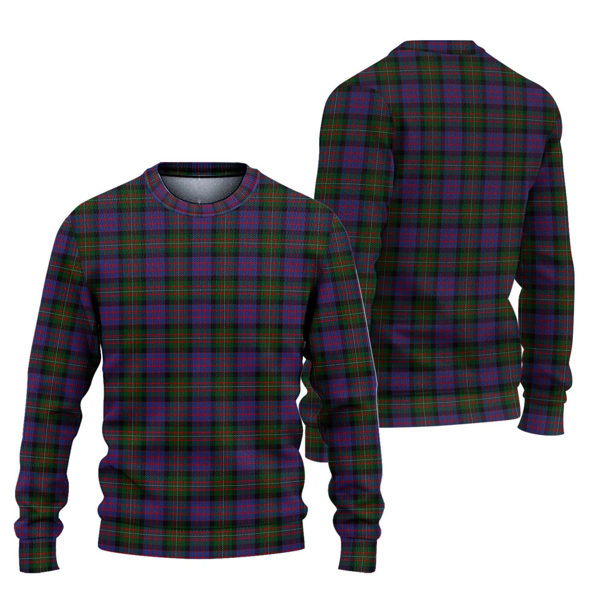 MacDonell of Glengarry Tartan Knitted Sweater Unisex - Tartanvibesclothing