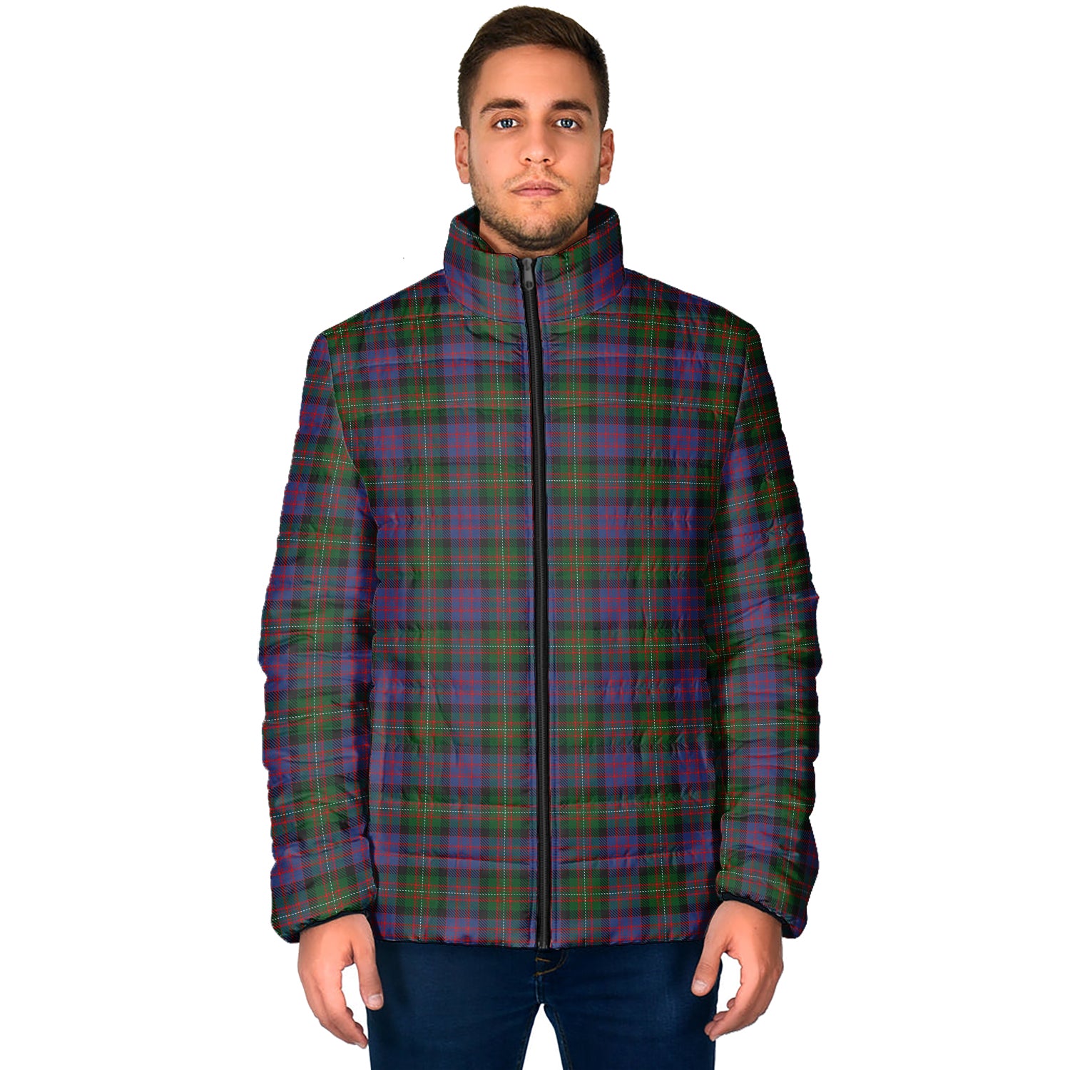 MacDonell (McDonell) Tartan Padded Jacket - Tartan Vibes Clothing