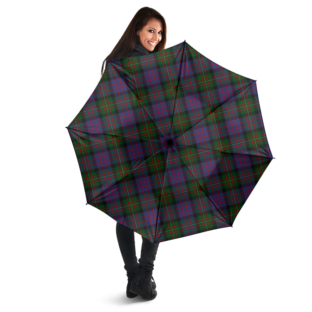 MacDonell of Glengarry Tartan Umbrella - Tartanvibesclothing