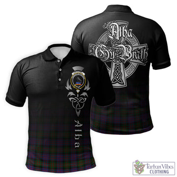 MacDonell (McDonell) Tartan Polo Shirt Featuring Alba Gu Brath Family Crest Celtic Inspired