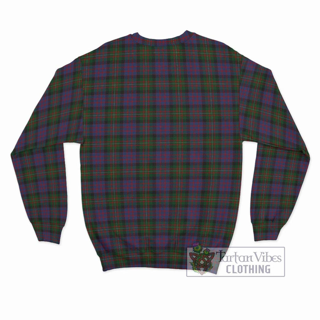 MacDonell (McDonell) Tartan Sweatshirt with Family Crest DNA In Me Style - Tartanvibesclothing Shop