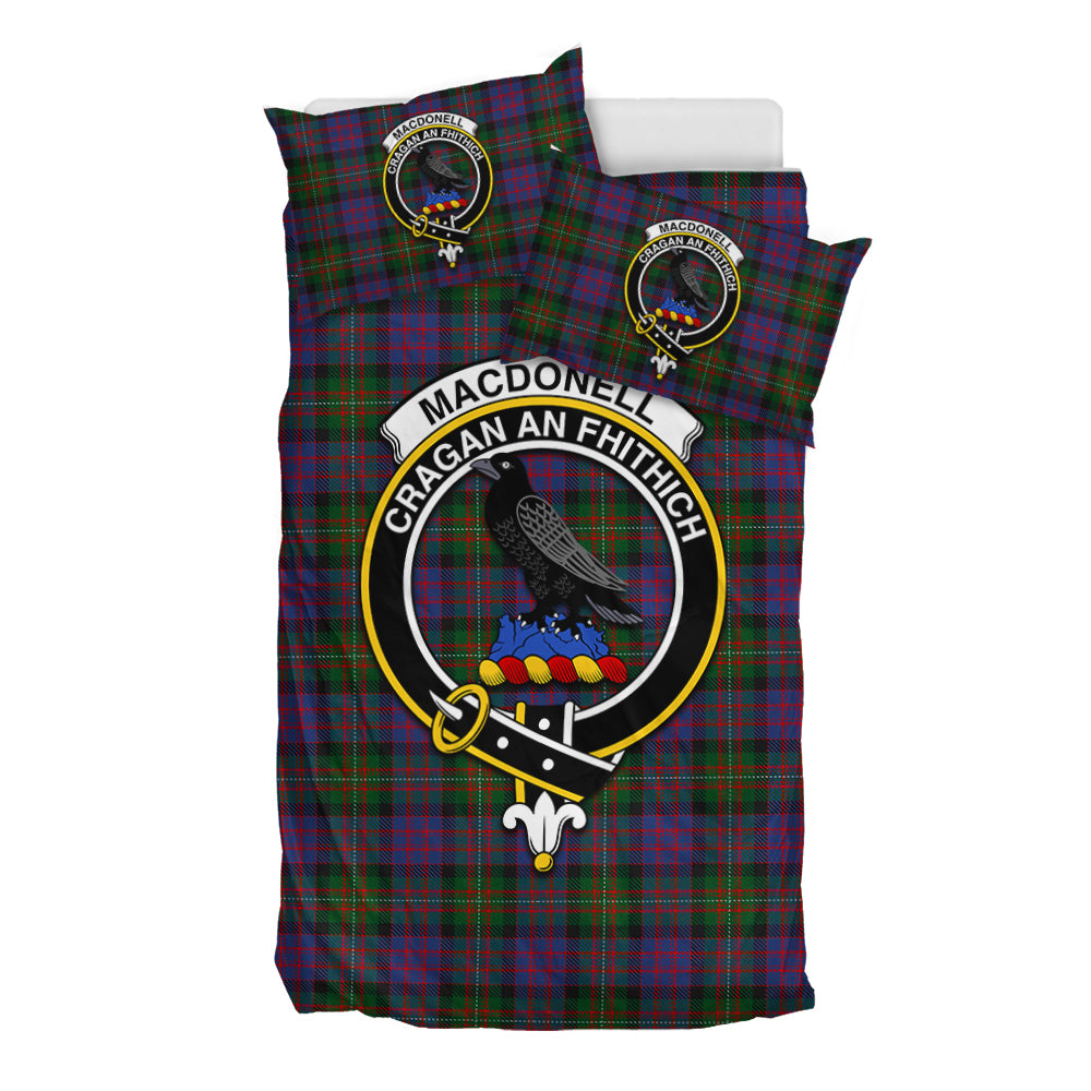 MacDonell (McDonell) Tartan Bedding Set with Family Crest - Tartan Vibes Clothing