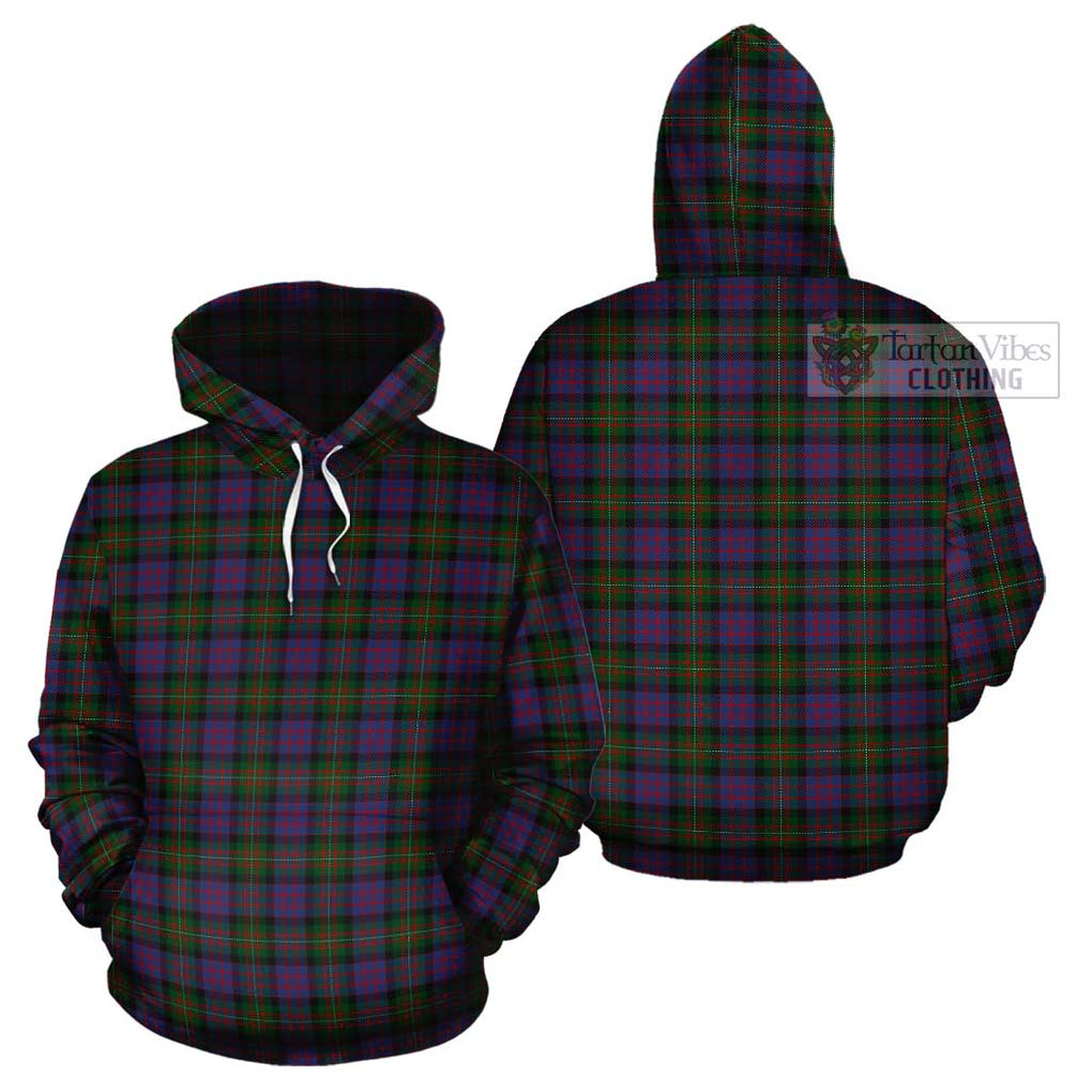 MacDonell (McDonell) Tartan Cotton Hoodie Pullover Hoodie - Tartan Vibes Clothing