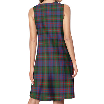 MacDonell (McDonell) Tartan Womens Casual Dresses