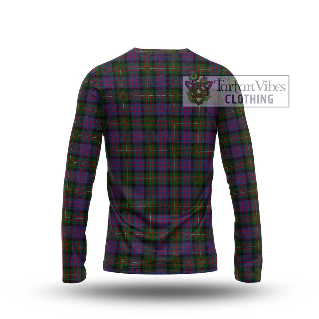 MacDonell (McDonell) Tartan Long Sleeve T-Shirt with Family Crest DNA In Me Style - Tartanvibesclothing Shop