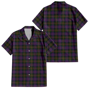 MacDonell (McDonell) Tartan Short Sleeve Button Down Shirt