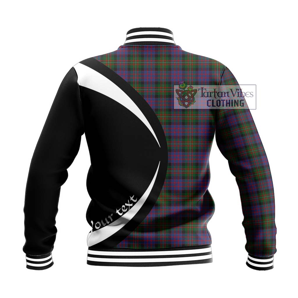 MacDonell (McDonell) Tartan Baseball Jacket with Family Crest Circle Style - Tartan Vibes Clothing