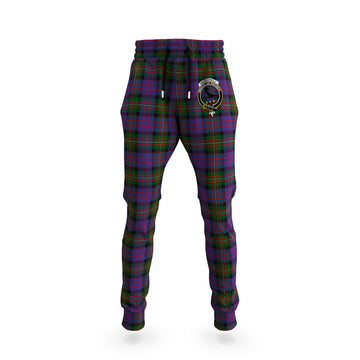 MacDonell (McDonell) Tartan Joggers Pants with Family Crest