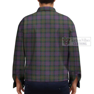 MacDonell (McDonell) Tartan Unisex Lapel Cotton Jacket