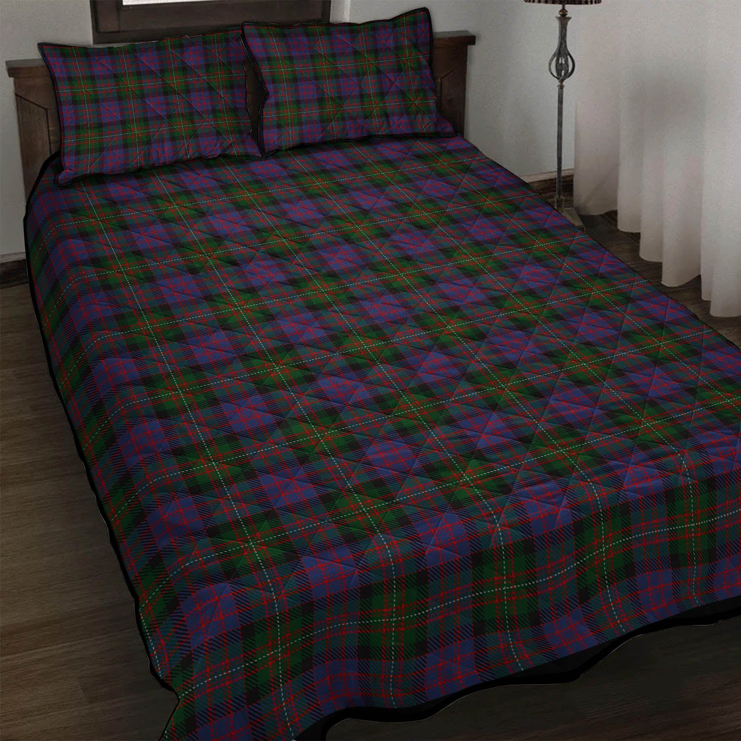 MacDonell (McDonell) Tartan Quilt Bed Set - Tartan Vibes Clothing