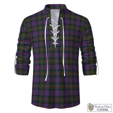 MacDonell (McDonell) Tartan Men's Scottish Traditional Jacobite Ghillie Kilt Shirt