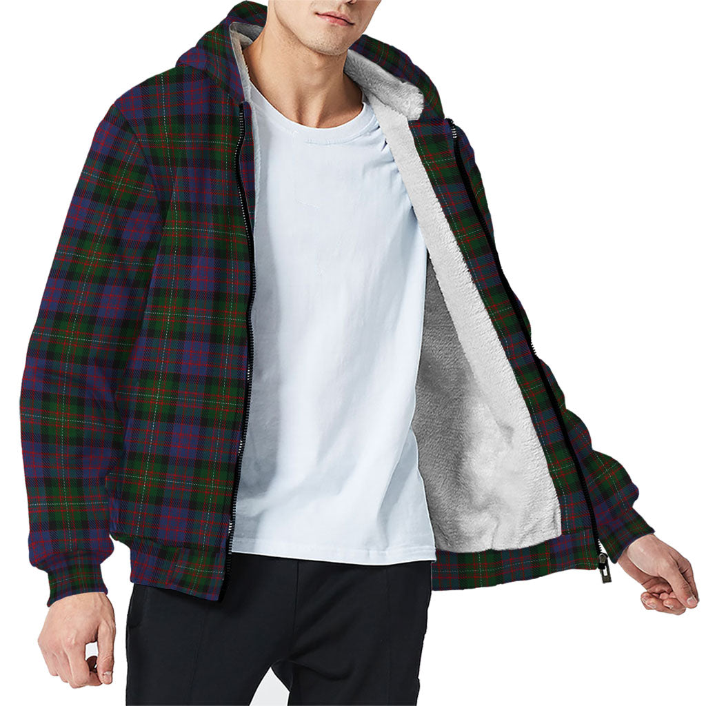 MacDonell (McDonell) Tartan Sherpa Hoodie - Tartan Vibes Clothing