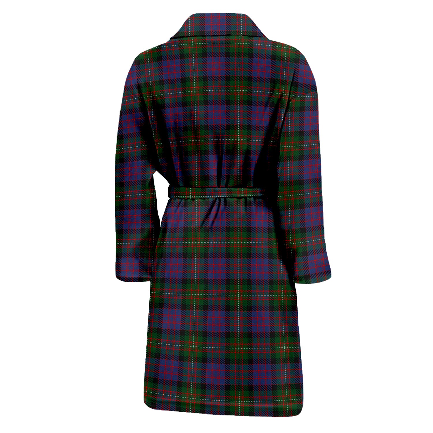 MacDonell (McDonell) Tartan Bathrobe with Family Crest - Tartan Vibes Clothing