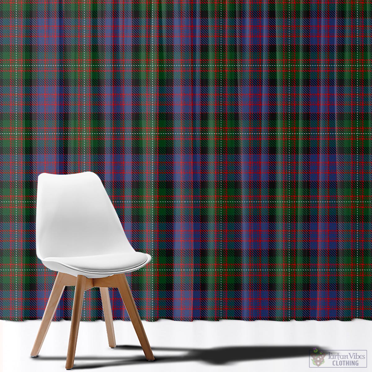 MacDonell of Glengarry Tartan Window Curtain