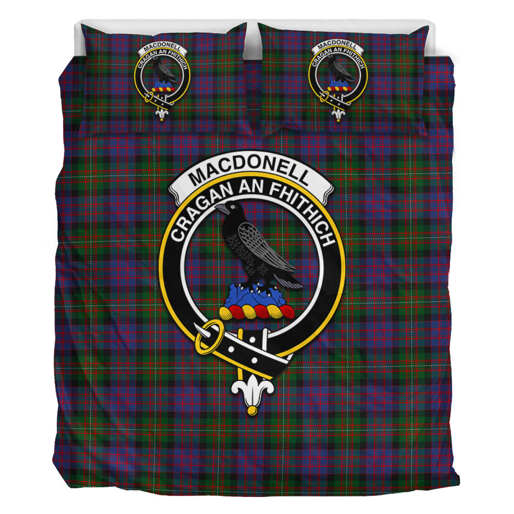 MacDonell (McDonell) Tartan Bedding Set with Family Crest - Tartan Vibes Clothing