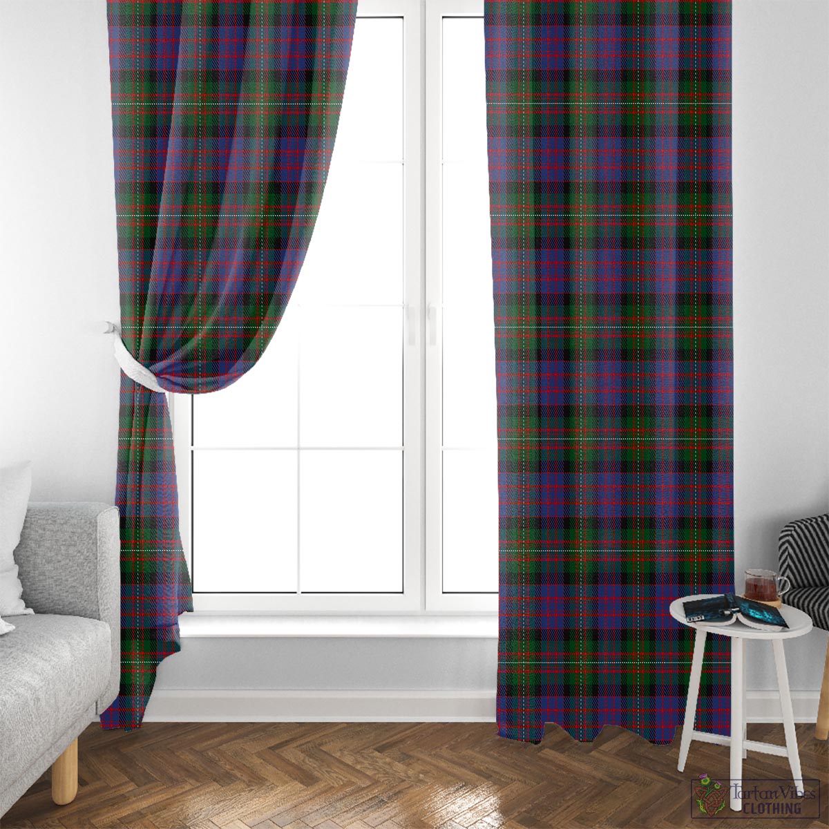 MacDonell of Glengarry Tartan Window Curtain