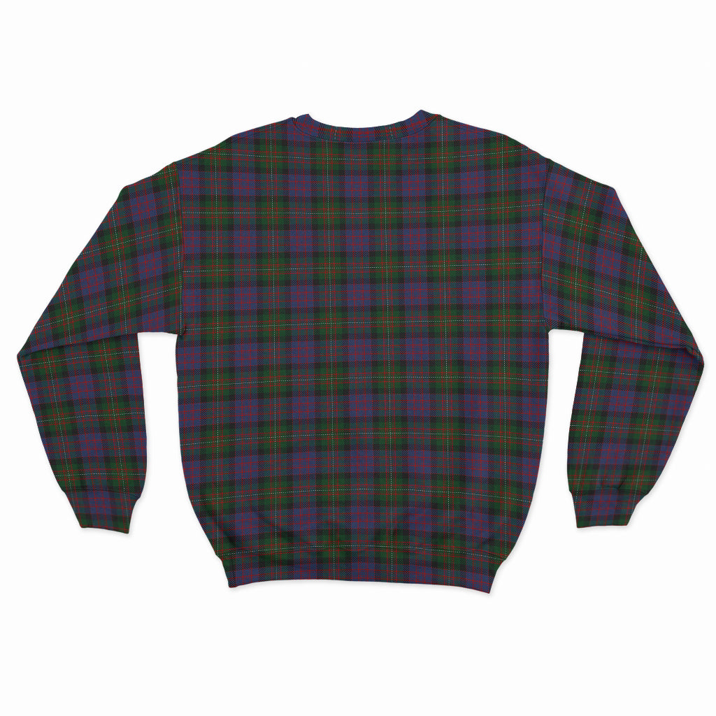 MacDonell (McDonell) Tartan Sweatshirt with Family Crest - Tartan Vibes Clothing