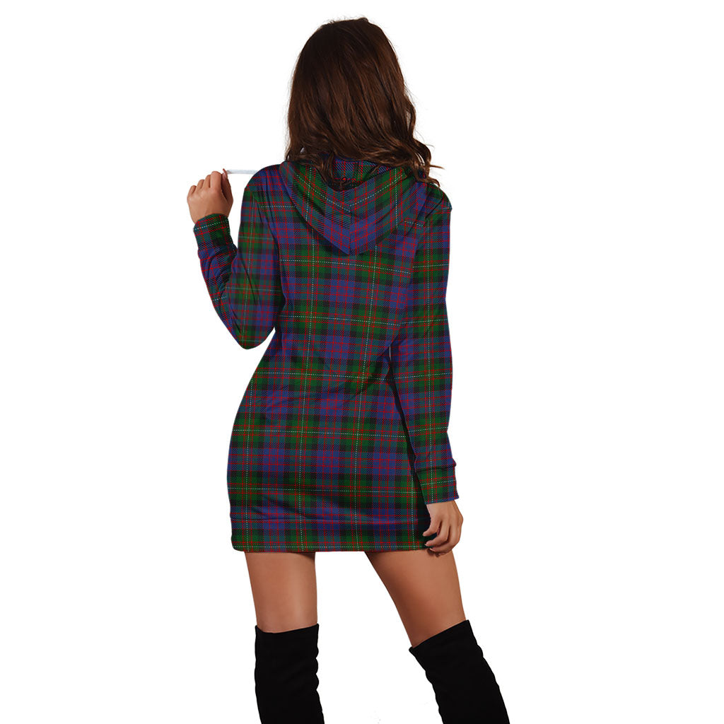 MacDonell (McDonell) Tartan Hoodie Dress - Tartan Vibes Clothing