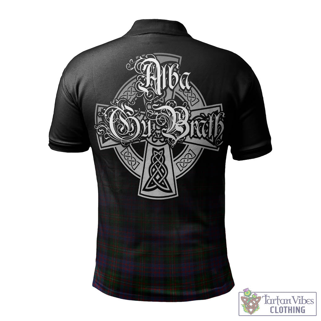 Tartan Vibes Clothing MacDonell of Glengarry Tartan Polo Shirt Featuring Alba Gu Brath Family Crest Celtic Inspired